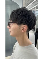 ジエクト アイロ 江坂駅前店(The Ect ilo)&nbsp;・メンズ　アクティブショート　ニュアンスパーマ