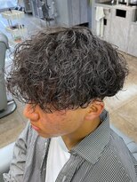 ノイセル 心斎橋(Noisyle)&nbsp;guest snap 前下がりマッシュ×波巻きプードルパーマ