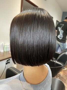 オルブライト(Albright) 低ダメージ縮毛矯正ボブ