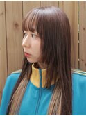 前髪デザイン★インナーカラー
