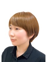 黄ぐまくん美容室 ショート レイヤー