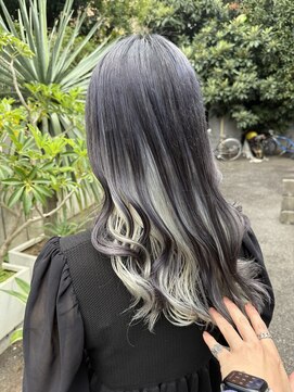 【TAISEI】ツートンカラー　シルバー＆ブルーブラック