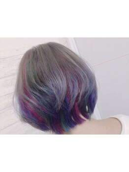 【谷町6丁目駅から徒歩2分/完全予約制】骨格、髪質を見極めてご提案*ダメージレスカラーで理想の髪色へ♪