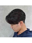 ツーブロック刈り上げメンズ縮毛矯正