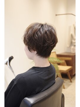 ルトレ(Retrait) ハンサムショート×ふんわりパーマ