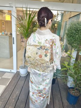 ダブル(W) 【hair salon W】訪問着&ヘアセット