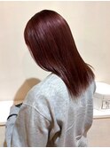 髪質改善ストレート/ペールピンク/ペリウィンクルカラー/韓国