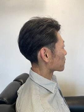 理容 おとべ ツーブロック