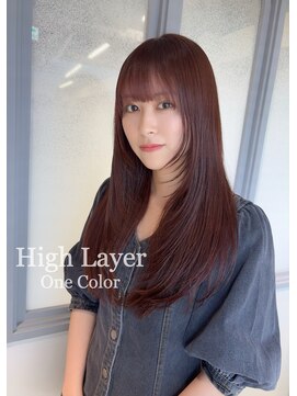 ナンバー アンフィール 渋谷(N° anfeel) 【星野】上質な雰囲気あるハイレイヤーで魅せる透明感カラー