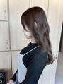 リエットヘアー 杢左店(Lie-et. hair)&nbsp;ミディアムロング/ナチュラルパーマ/ヘーゼルブラウン