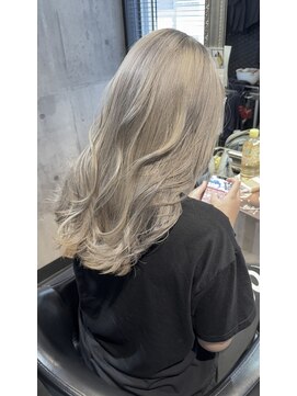 ヘア フラッグ 西葛西店(hair flag) 【赤みゼロ！】透け感グレージュカラー