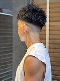 大人のベリーショートパーマ