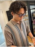 センターパートサーフカール