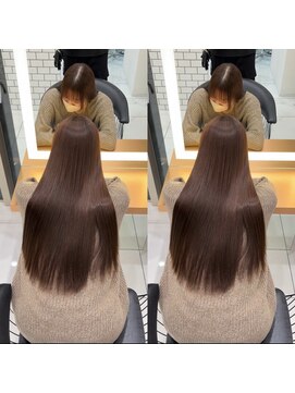 ミユーズ 表参道(Miyu's) 美髪ストレート 美髪ロング 縮毛矯正 地毛風ストレート 艶髪