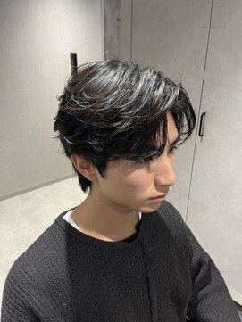 テクト バイアッシュ 吉祥寺店(Tect by Ash) センターパート毛流れニュアンスパーマフェザーカット