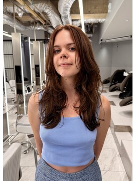 ヴァイス 新宿店(VAICE) Beige × Layer cut