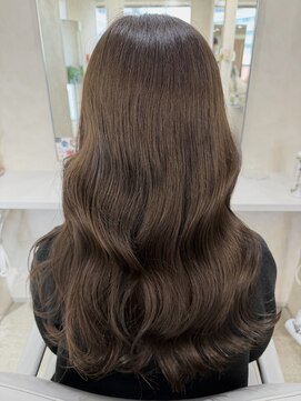 ユニック コウベ(unique KOBE) 髪質改善カラー×オリーブグレージュ