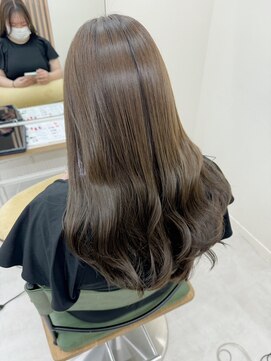 ナビバイケンジ(NaVI by KENJE) 【NaVI/渡辺】ブリーチなしブラウンカラー