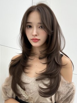 ライズ ネックス ザ サロン 渋谷(LIZE nex the salon) 韓国レイヤー#韓国レイヤーカット#渋谷駅#シャギーレイヤー