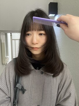 ローレンジウ(LOREN JU) ハッシュカット/小顔/ココアベージュ/オリーブグレー/名駅名古屋