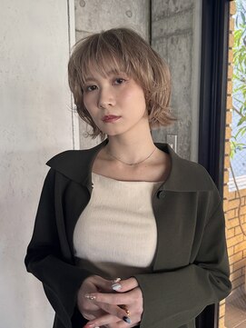 ノラジャーニー(NORA Journey) 上田/レイヤーボブレイヤーショートボブウルフカットブリーチ