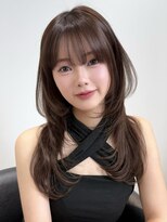 ロンド フィーユ(Lond fille)&nbsp;ミディアムレイヤーカット/似合わせカット/髪質改善/顔周り/銀座