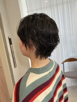 ガリカ 博多(Gallica)&nbsp;<ゲストショット>前回のパーマを活かしたくせ毛風ショート