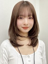 ガーデン 渋谷(GARDEN)&nbsp;レイヤーカット　髪質改善　顔周りカット　前髪