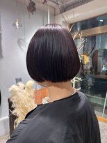 アンユヘアー 与野駅前店(unu.hair)&nbsp;30代40代50代与野/イメチェン大人女性/ショートボブ