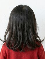 と和 巣鴨 【キッズ】柔らかい質感の外ハネセミディ&シースルーバング