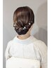 【ヘアセット+着付け】 訪問着 小紋他 ¥9800→¥9300
