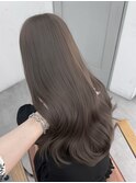 ブリーチなしカラー グレージュカラー