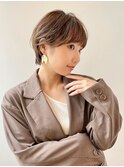 ショート/ショートボブ/ボブ/大人ショート/銀座/髪質改善