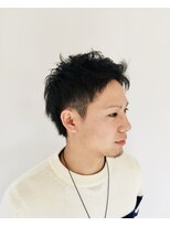 ヘアーラボ アンバー 爽やかツーブロックスタイル