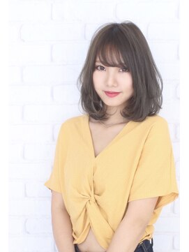 カグヤ ヘアーリンク 森小路店(華月 Hair L.I.N.C.) スモーキーアッシュ