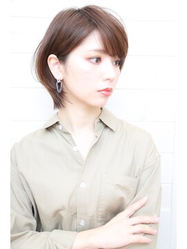 オーシャン(Ocean) [OCEAN Hair&Life]簡単スタイリング☆耳かけ☆ひし形ショート☆