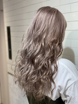 エイト 上野店(EIGHT ueno) 【EIGHT上野】ダブルカラー×ミルクティーベージュ