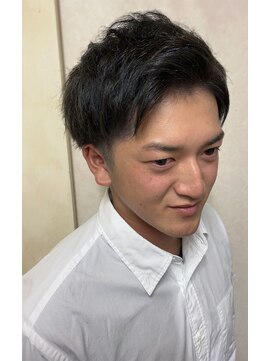 ヘアーデザイン レシピ(hair design recipe) オレンジ味を打ち消すブルーアッシュ