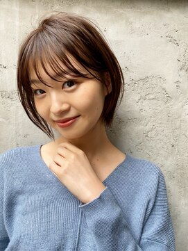 ミィ 浦和(mee) 【 mee. 】オオニシ ボブ ショート 前髪 イメチェン