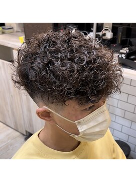 グルーマーズトウキョウ(GROOMER/S TOKYO) スペインカール　　【ニュアンスマッシュハードパーマ　】