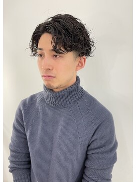 エンドリンク(endlink) メンズのかきあげパーマ