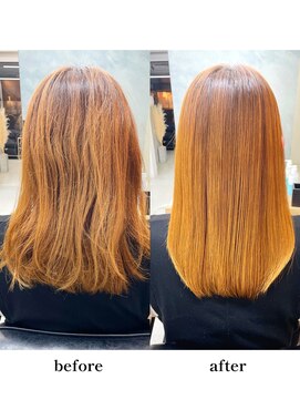 ボルジェ(Bolge) 縮毛矯正で髪質改善できちゃいます♪