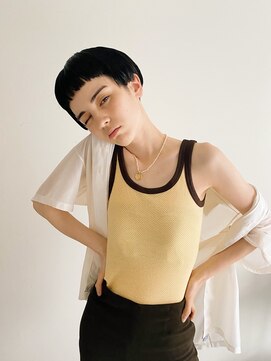 テトヘアー(teto hair) マッシュ　オン眉