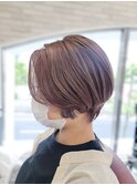 20代30代40代大人美人ひし形ハンサムショートボブ前下がり
