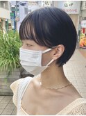 丸みショートボブ