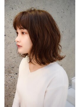 ニスル 町田店(NISURU) 似合わせカット/大人ガーリー/ダークアッシュ/着物/町田/町田駅