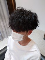 パシフィックダズールコパン(Pacific Dazzle copain) 神戸メンズツイストスパイラル 波巻き シークレットパーマ