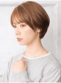 大人可愛い小顔ツヤ髪くびれショートボブヘルシースタイルA8
