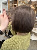グレージュカラー【カット+ブリーチ+トリートメント23900円】