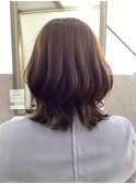 ミディアムくびれヘア
